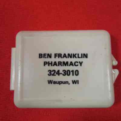 Box, Pill, Ben Franklin Pharmacy