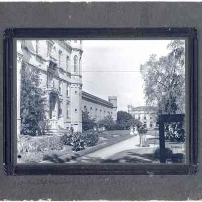 Photograph, Corrections, Wisconsin State Prison, Front Facade & Yard