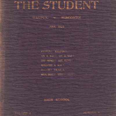The Student vol 2 #9