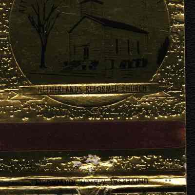 Matchbook, State Bank, Netherlands Reformed Church
