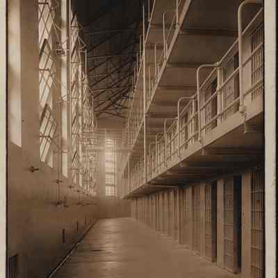 Postcard, Corrections, Wisconsin State Prison, New Cell House