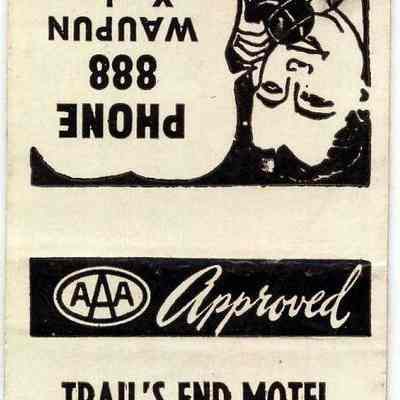 Matchbook, Trail's End Motel