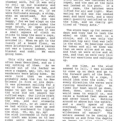 Page from Gold Rush journal-Hillyer