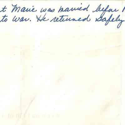 Biography of Marie "ReRe" Ruhland.