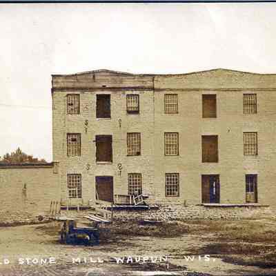 Postcard, Old Stone Mill