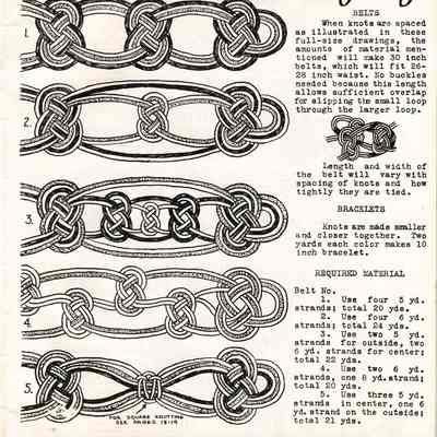 Booklet published by Handcrafters of Waupun.
