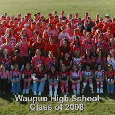 Poster, Waupun High School, Class of 2008
