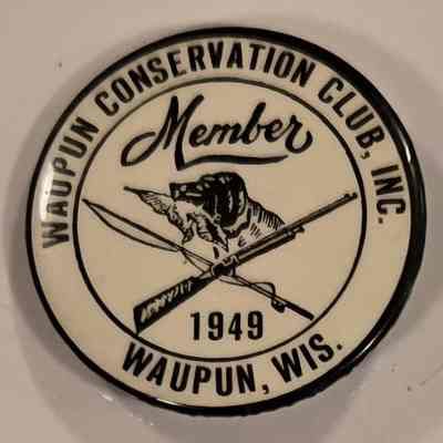 Button, Conservation Club, 1949