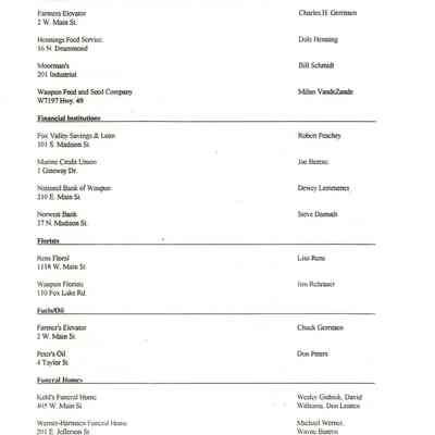 Pg. 10, Feed Mills thru Funeral Homes