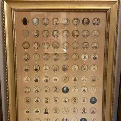 Collage, 84 Masonic Lodge Masters