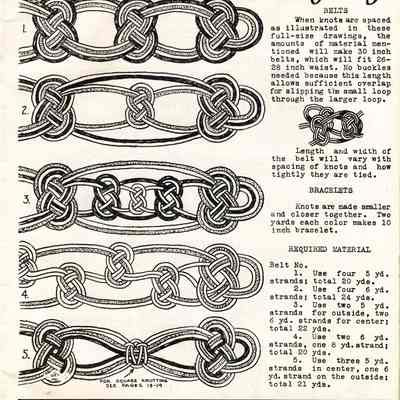 Booklet published by Handcrafters of Waupun.