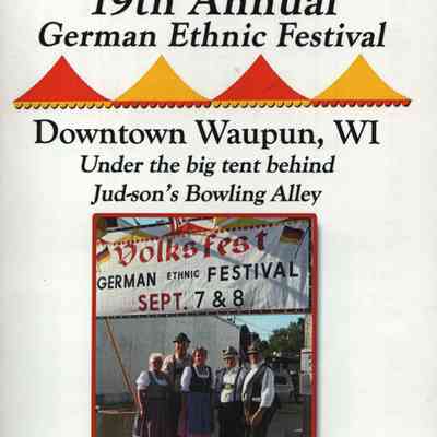 Flier, Volksfest, 2012