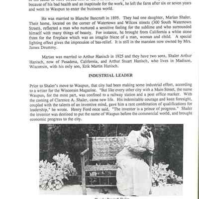 Page from booklet "A Very Large Wizard of Oz"
