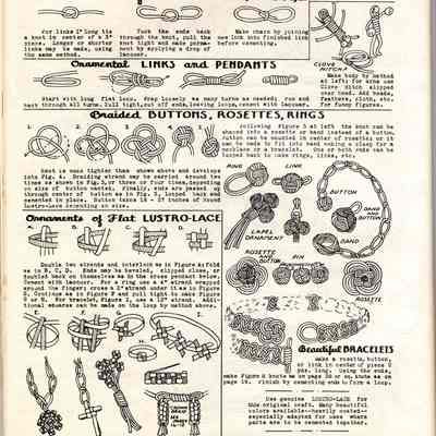 Booklet published by Handcrafters of Waupun.