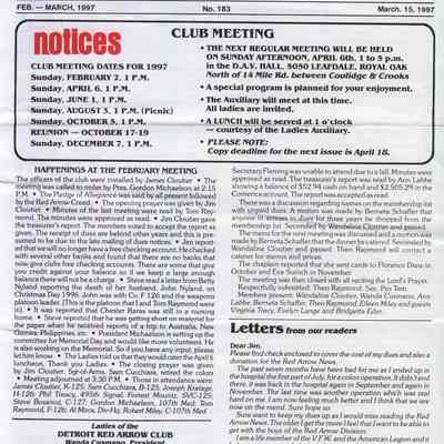 Military, Red Arrow News, 1997