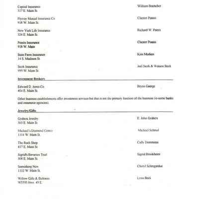 Pg. 12, Investment thru Jewelry/gifts