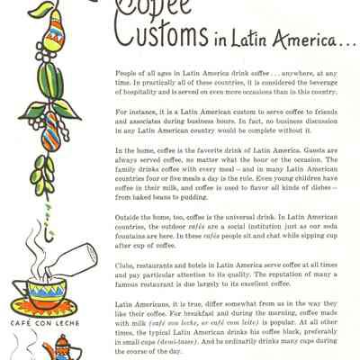 Coffee The Story of a Good Neighbor Product