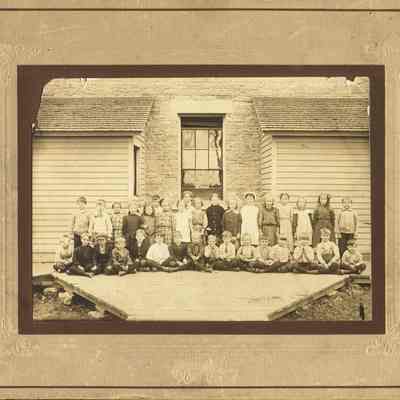 Photograph, 1926 West Ward School, Matted
