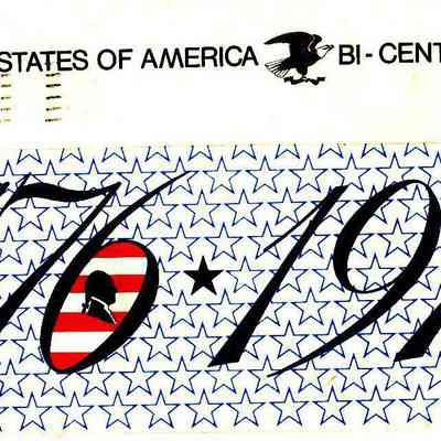 Ganz Electric Service bicentennial envelope 1976