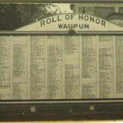 Roll of Honor Waupun, WI WWII
