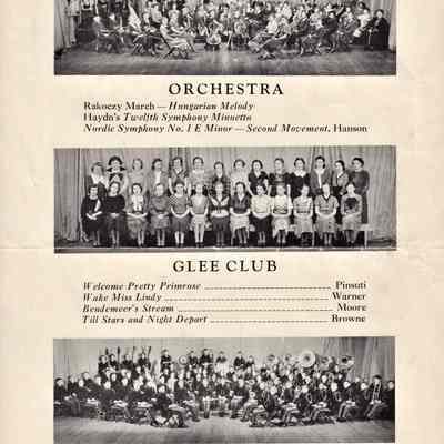 Annual Concert, Waupun High School Music Department