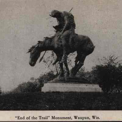 Postcard, End of the Trail