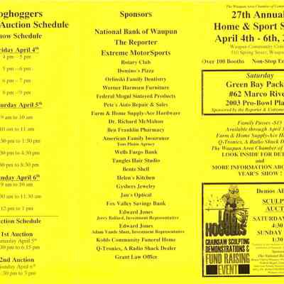 27th Annual Home & Sport Show Brochure