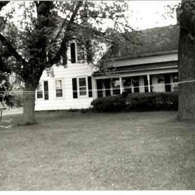 Photograph, Houses, Clapboard Farmhouse, Hwy 26/Claggett Street