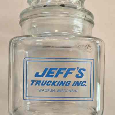 Jar, Glass, Jeff's Trucking, Inc.