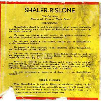Rislone bottle left.