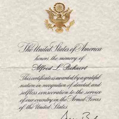 Memory of Service