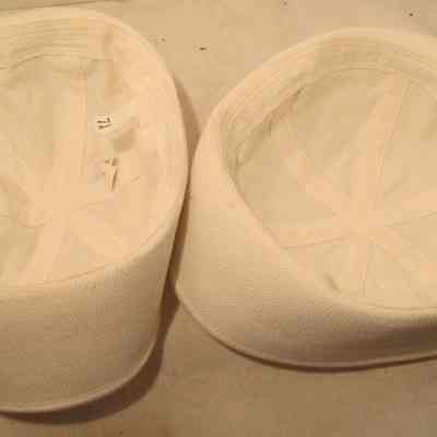 Inside view of (2) Navy Sailor Hats