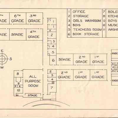 Waupun Washington Elementary School (Open-House) Feb-27-1954: Origformat: Other