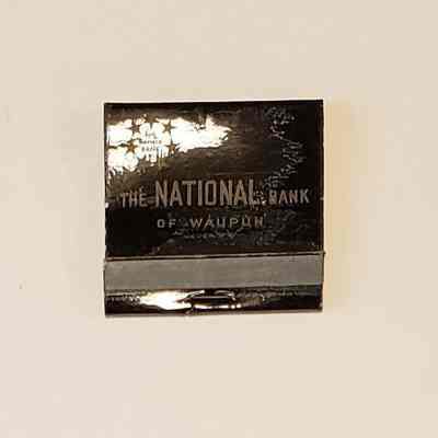 Matchbook, The National Bank of Waupun