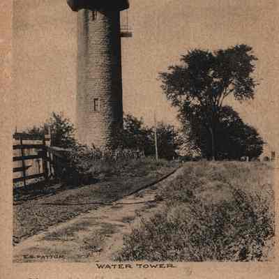 Postcard, Corrections, Wisconsin State Prison, Water Tower