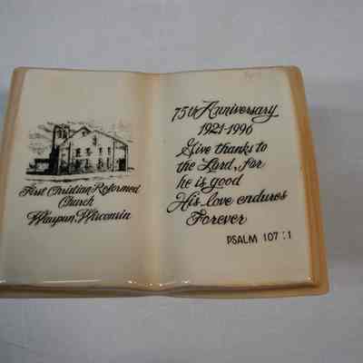 Vase, Church, First Christian Reformed, 75th Anniversary