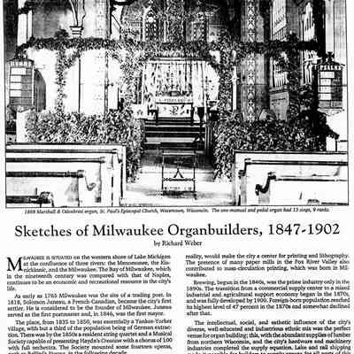 Articles About Odenbrett Organs