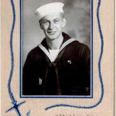 Photograph, John Bernard Prange, US Navy, WWII