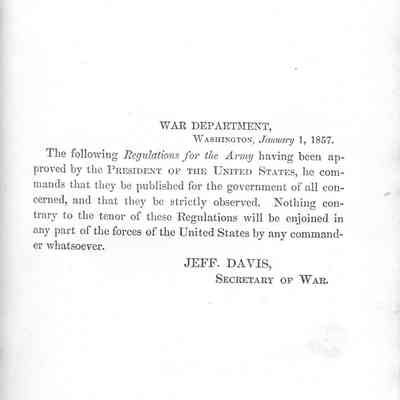 Regulations for The Army Of The United States