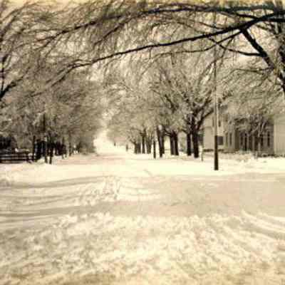 Photograph, J.A. Kastein Jr., Winter Scene