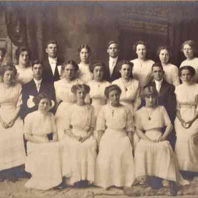 Waupun High School -Class of (1911) photo