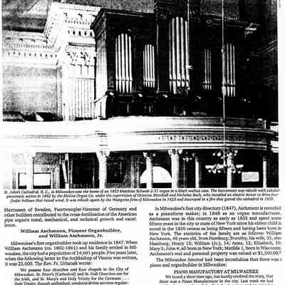 Articles About Odenbrett Organs