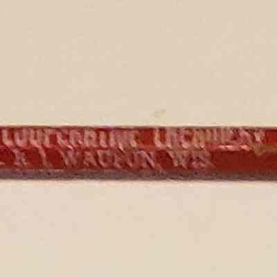 Pencil, Alto Cooperative Creamery