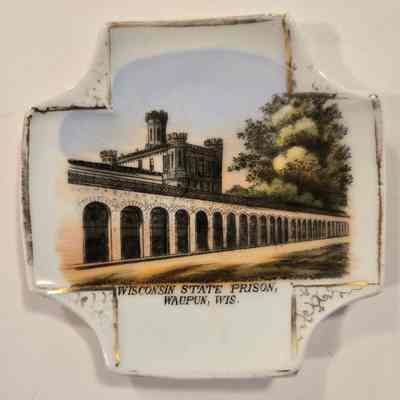 Souvenir, Dish, Wisconsin State Prison