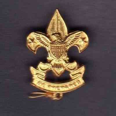 Boy Scouts, BSA, First Class Rank, Hat Pin, Be Prepared