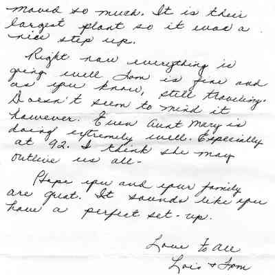 Letter and Newspaper Article