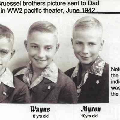 Bruesel Brothers Pictures, taken during WWII