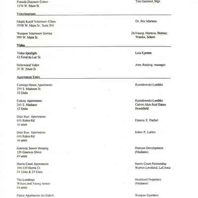 Pg. 20, Variety - Apartment Units