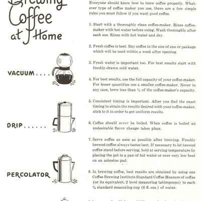 Coffee The Story of a Good Neighbor Product