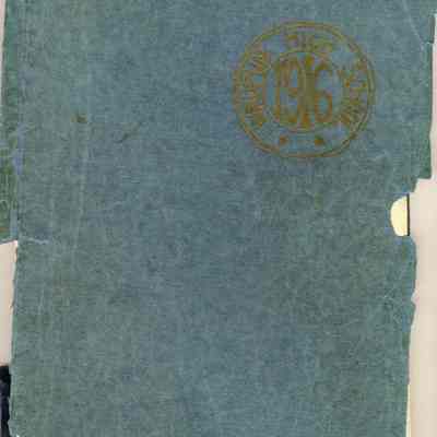 Yearbook, Waupun High School, 1916